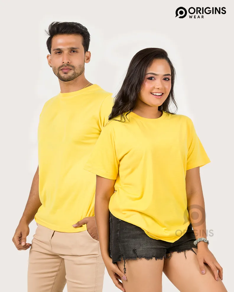 Bumblebee Yellow Cotton T Shirt