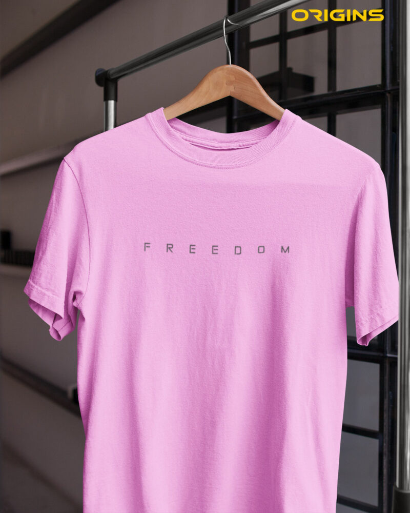 FREEDOM Pink T-Shirt Unisex