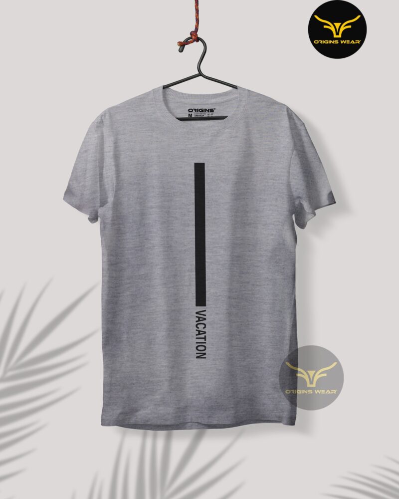 Vacation Light ash Colour Unisex Premium Cotton T-Shirt