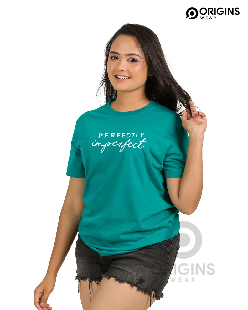 Perfectly Damro Green Colour Mens & Women Premium Cotton T-Shirt