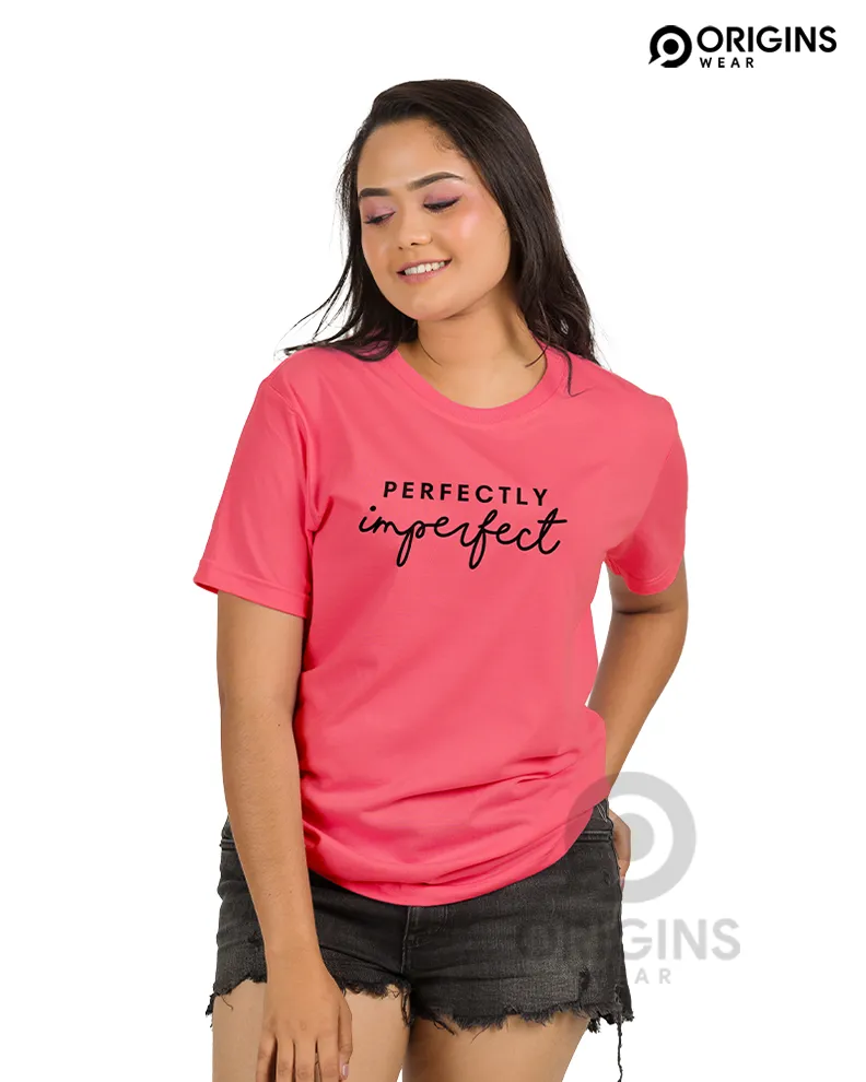 Perfectly Peach Colour Mens & Women Premium Cotton T-Shirt