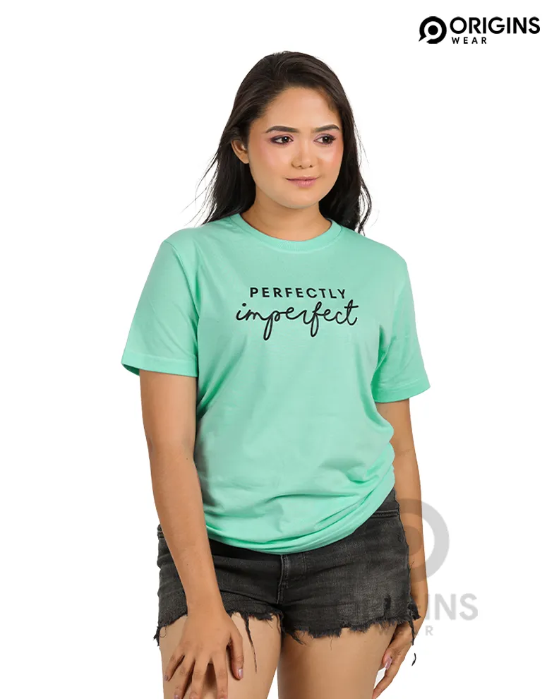 Perfectly Summer Mint Colour Mens & Women Premium Cotton T-Shirt