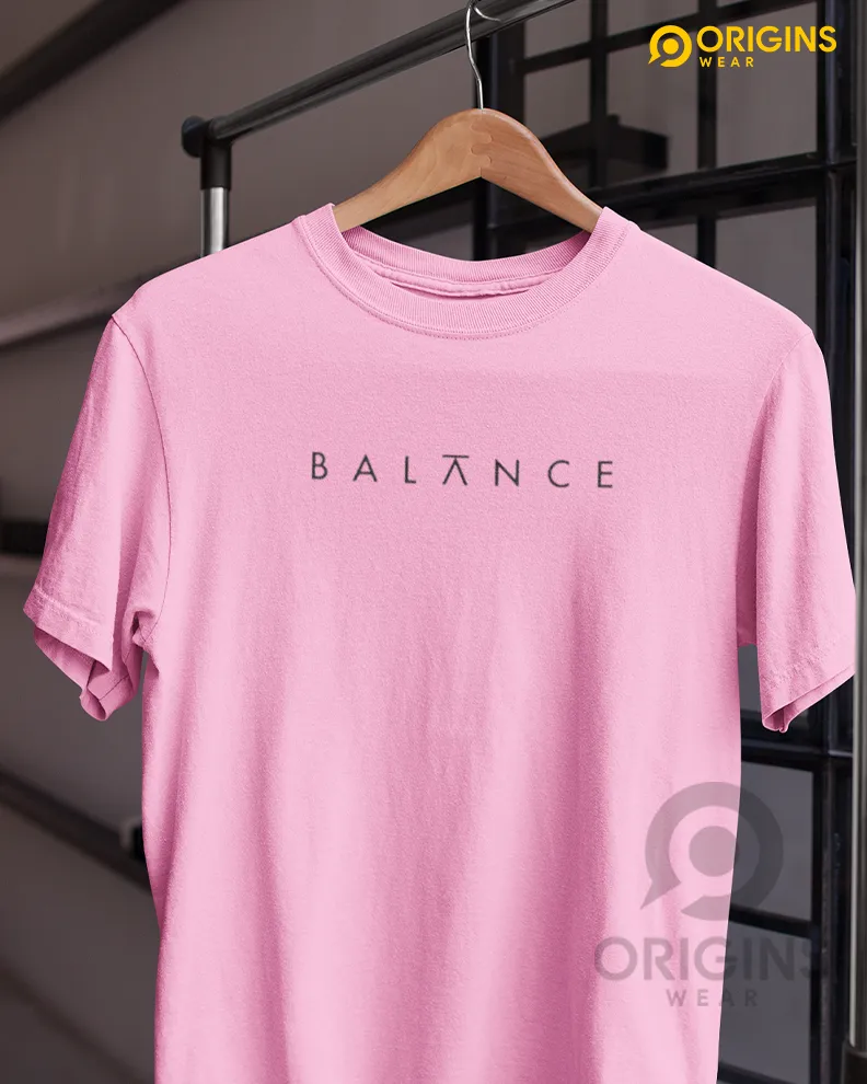 Small Printed Taffy Pink Colour Mens & Women Premium Cotton T-Shirt