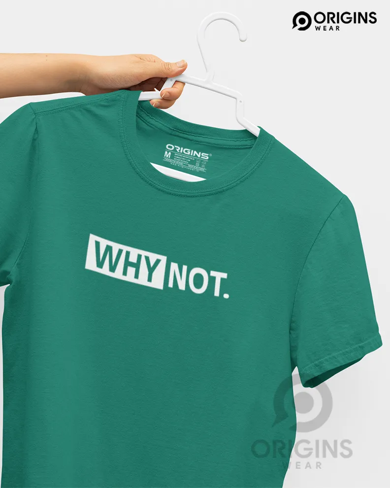 WHY-NOT Damro Green Men & Women Premium Cotton T-Shirt