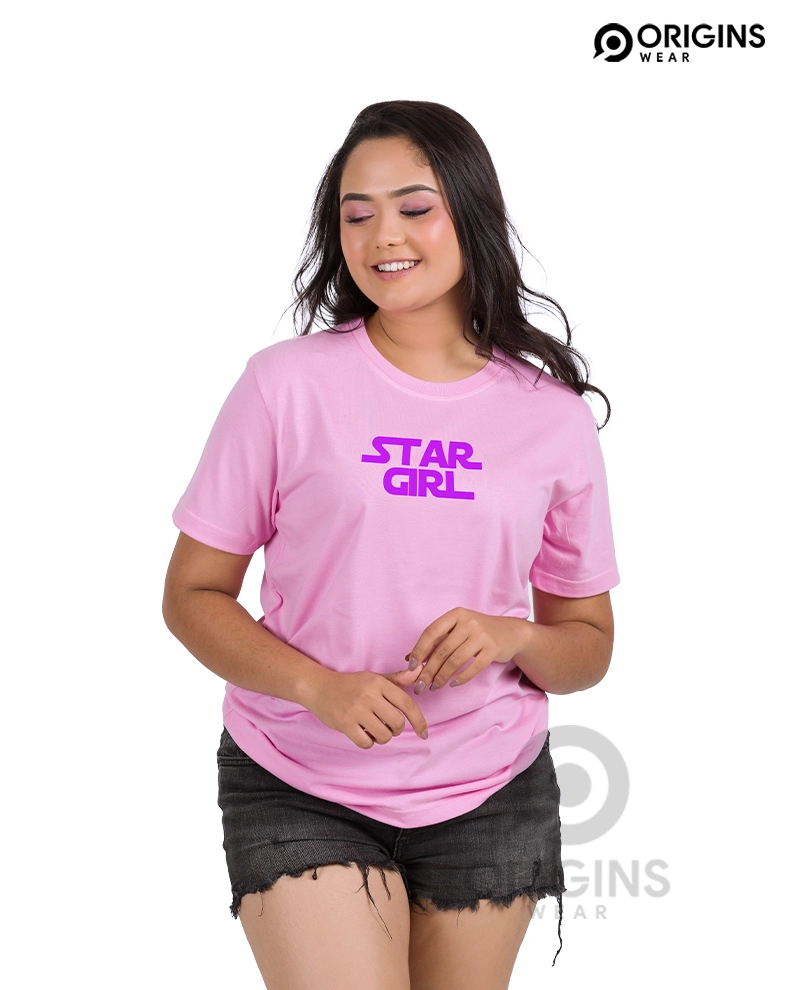 Star Girl Taffy Pink Premium Cotton T-Shirt