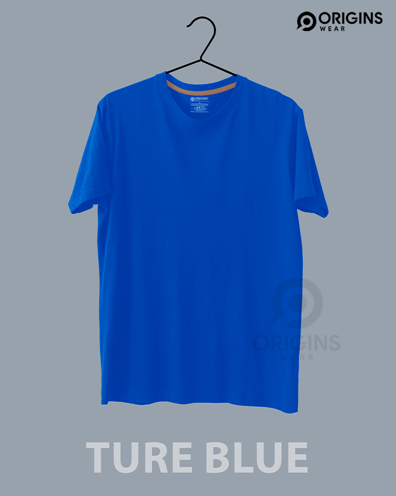 True Blue Cotton T-Shirt