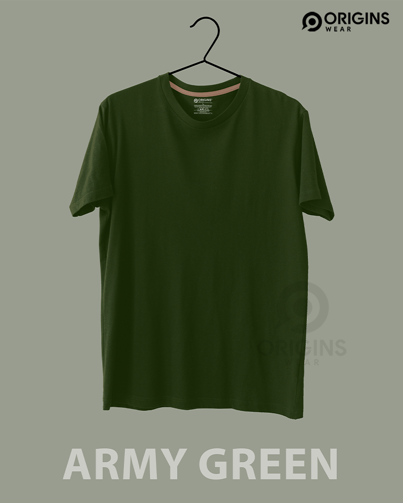 Army Green Tshirt - XL